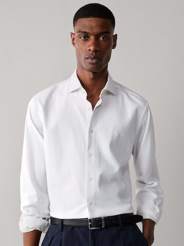Regular fit Camicia di Hackett London in bianco