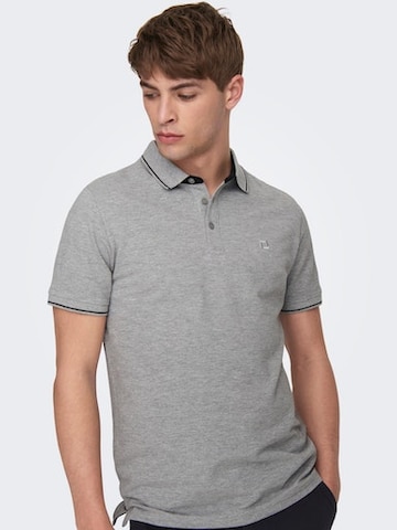 Only & Sons Shirt 'Fletcher' in Grau