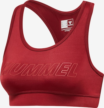 Hummel Bustier Sport-BH in Rot