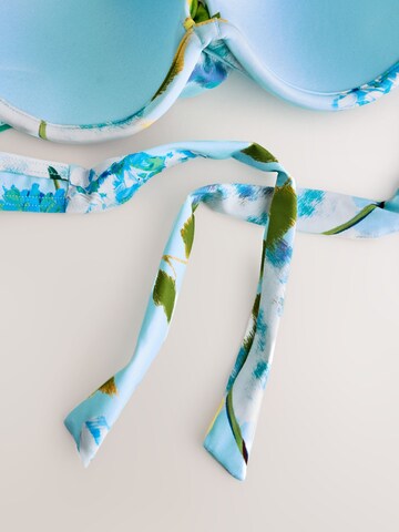 Next Klassisch Bikinitop in Blau