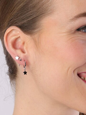 Boucles d'oreilles Lucardi en argent