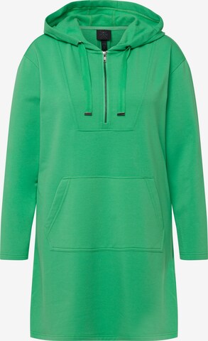 Ulla Popken Sweatshirt in Groen: voorkant