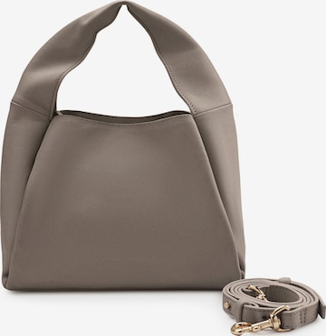 Borsa a spalla 'Coralie' di Les Visionnaires in grigio: frontale