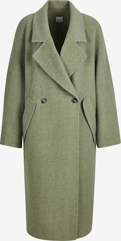 Manteau mi-saison MADELEINE en vert : devant