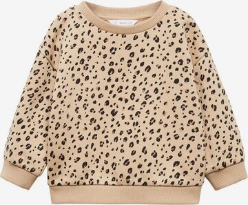 MANGO KIDS Sweatshirt 'Mancha' in Beige: voorkant