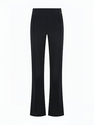 Urban Goddess Yoga & Activewear Flared Workout Pants 'Cayha Yoga & Pilates Pants' in Black: front