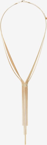 Pull&Bear Necklace in Gold: front