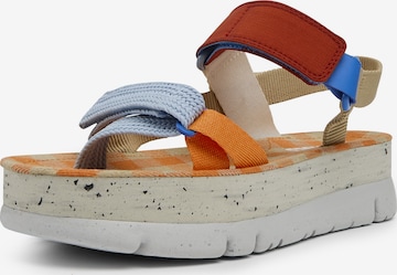 CAMPER Strap Sandals 'Oruga Up' in Mixed colors: front