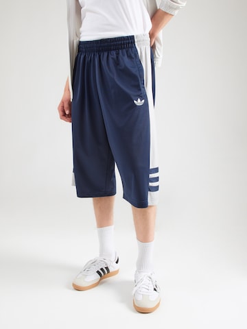 ADIDAS ORIGINALS Voľný strih Nohavice - Modrá: predná strana