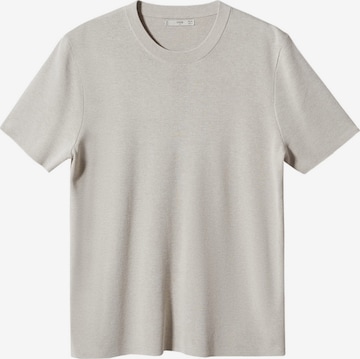 T-Shirt 'LINO' MANGO MAN en beige : devant