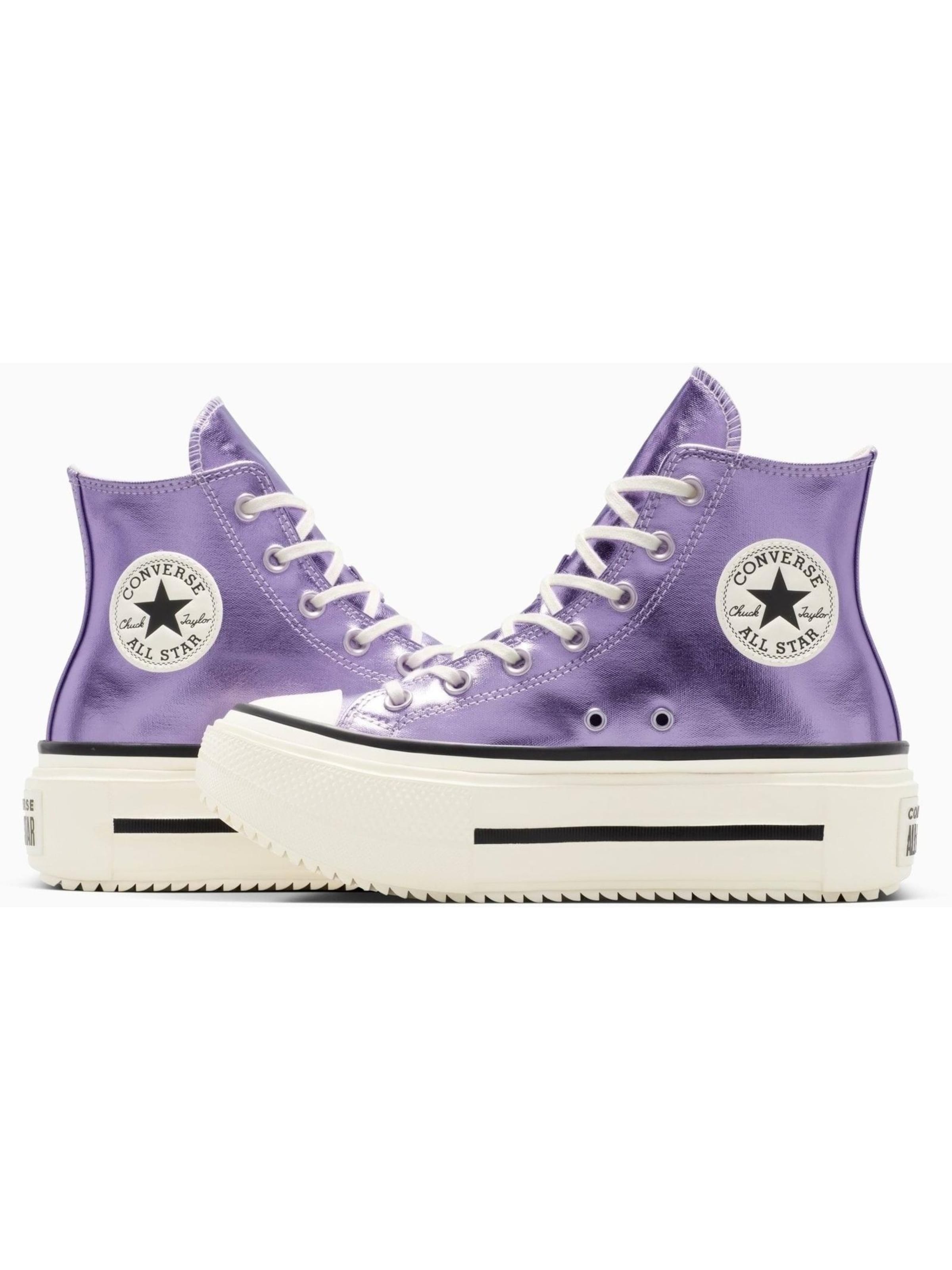 CONVERSE Sneakers hoog 'Chuck Taylor All Star' in Lila