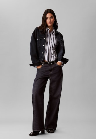 Calvin Klein JeansBluza - ljubičasta boja: prednji dio