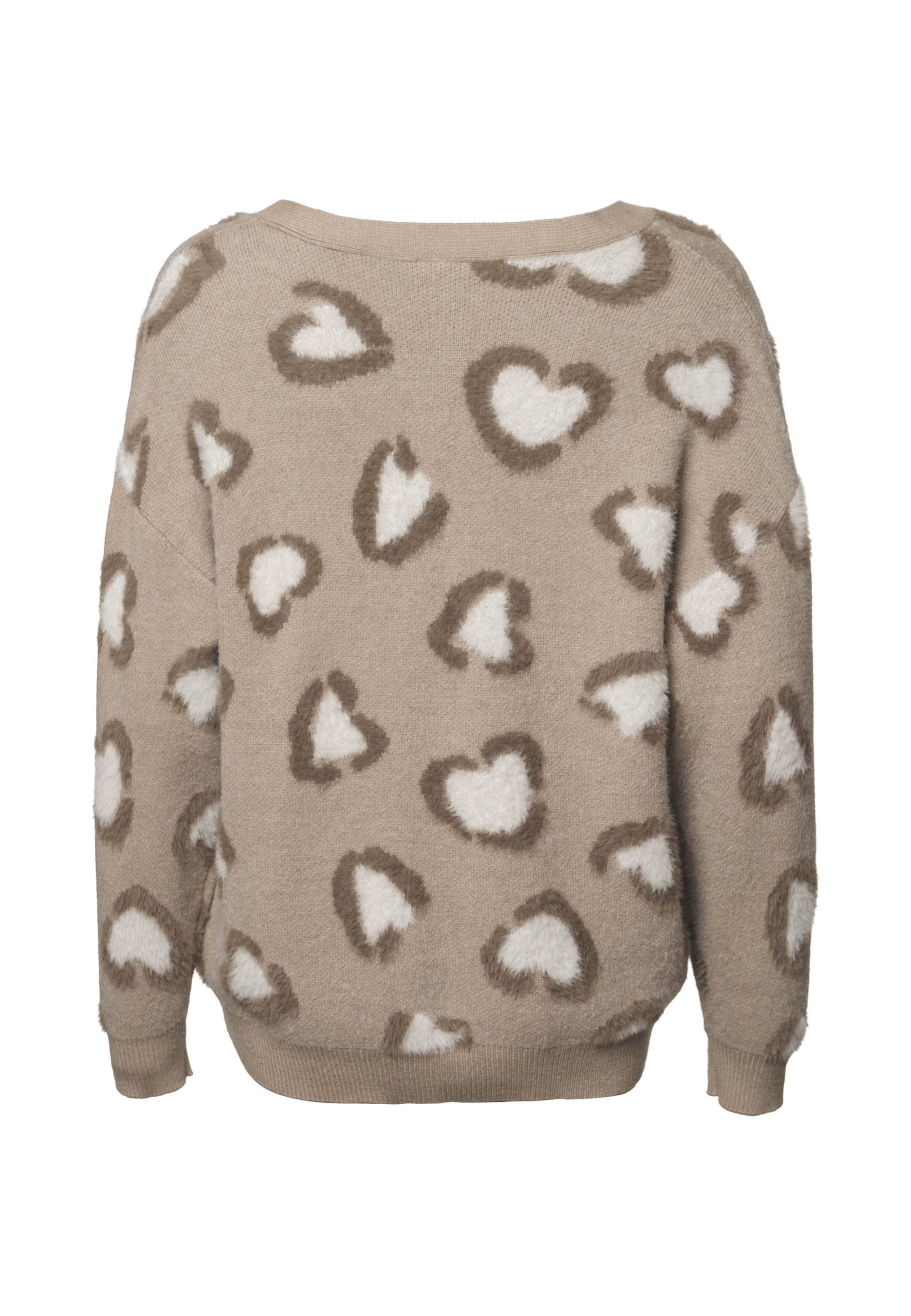 Kleinigkeit Knit cardigan 'Wild Love' in Beige