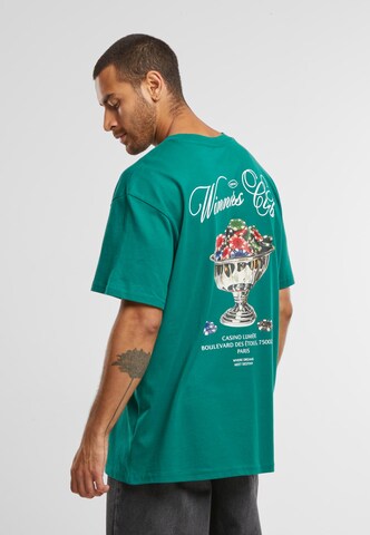 T-Shirt 'Winners Club' Mister Tee en vert