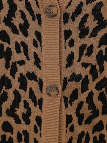 Only Tall Knit Cardigan 'ONLVIENNA' in Brown
