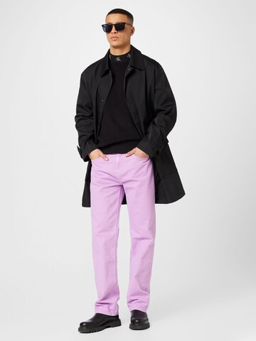 Regular Jean '90s' Calvin Klein Jeans en violet