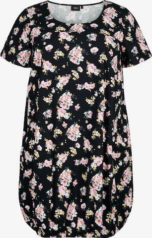 Zizzi Dress 'JEASY' in Black: front