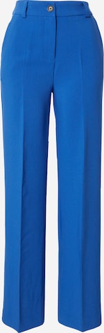 Pantaloni con piega frontale 'Gale' di modström in blu: frontale