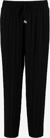 Hailys Wide Leg Hose in Schwarz: predná strana