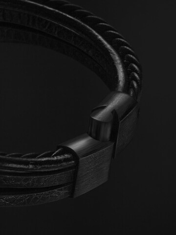 Bracelet 'Braid' SERASAR en noir