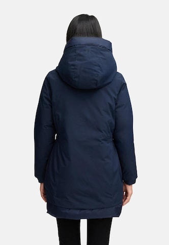 NAVAHOO Wintermantel 'Winterprinzessin' in Blauw
