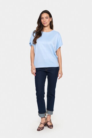 SAINT TROPEZ Pullover in Blau