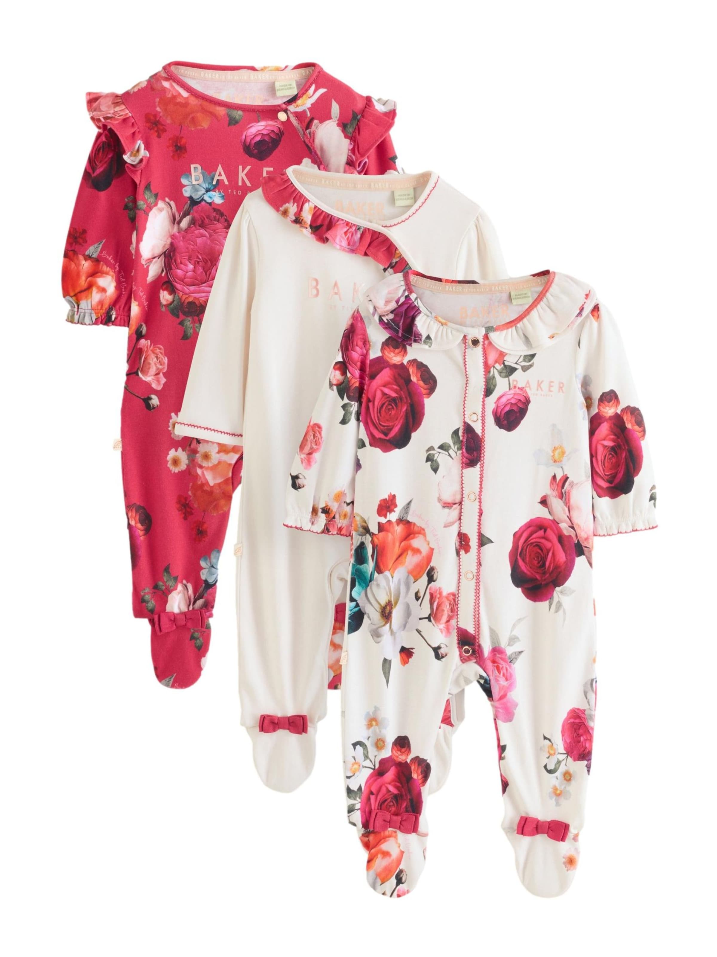 Baker by Ted Baker Комплект пижама в червено: отпред