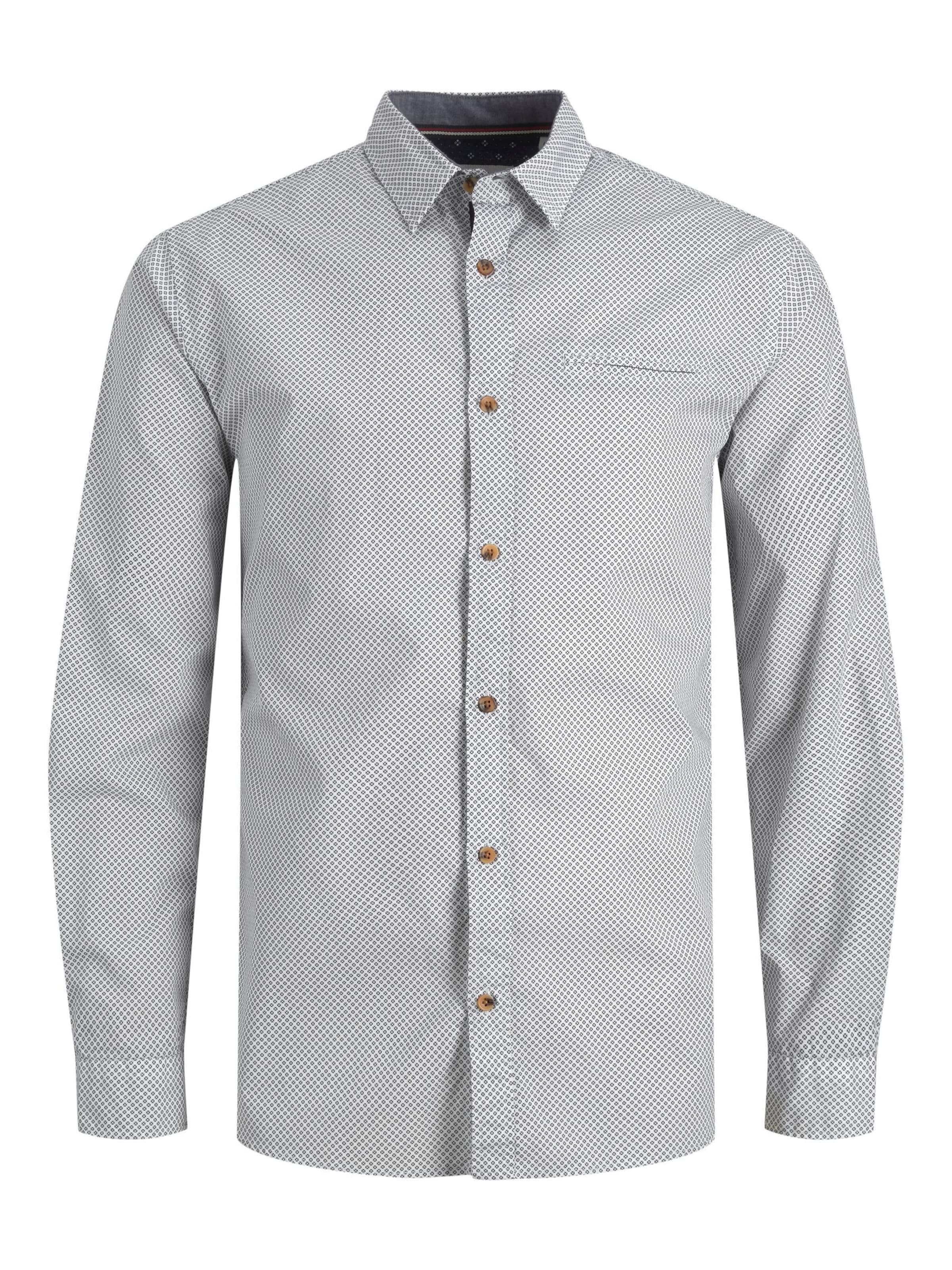 JACK & JONES Hemd in Weiß: Vorderseite