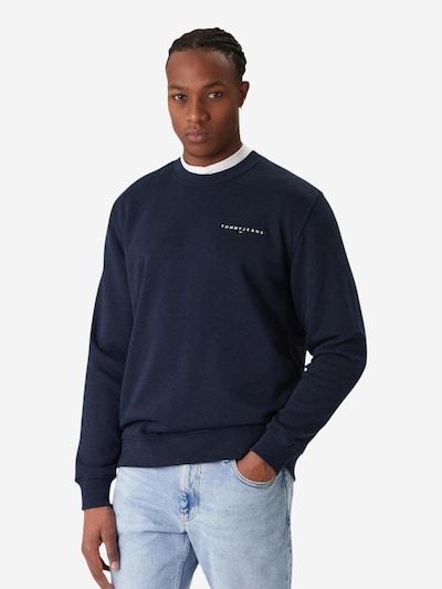 Tommy Jeans Sweat-shirt 'DM0DM20249' en XS en bleu foncé, Vue avec produit