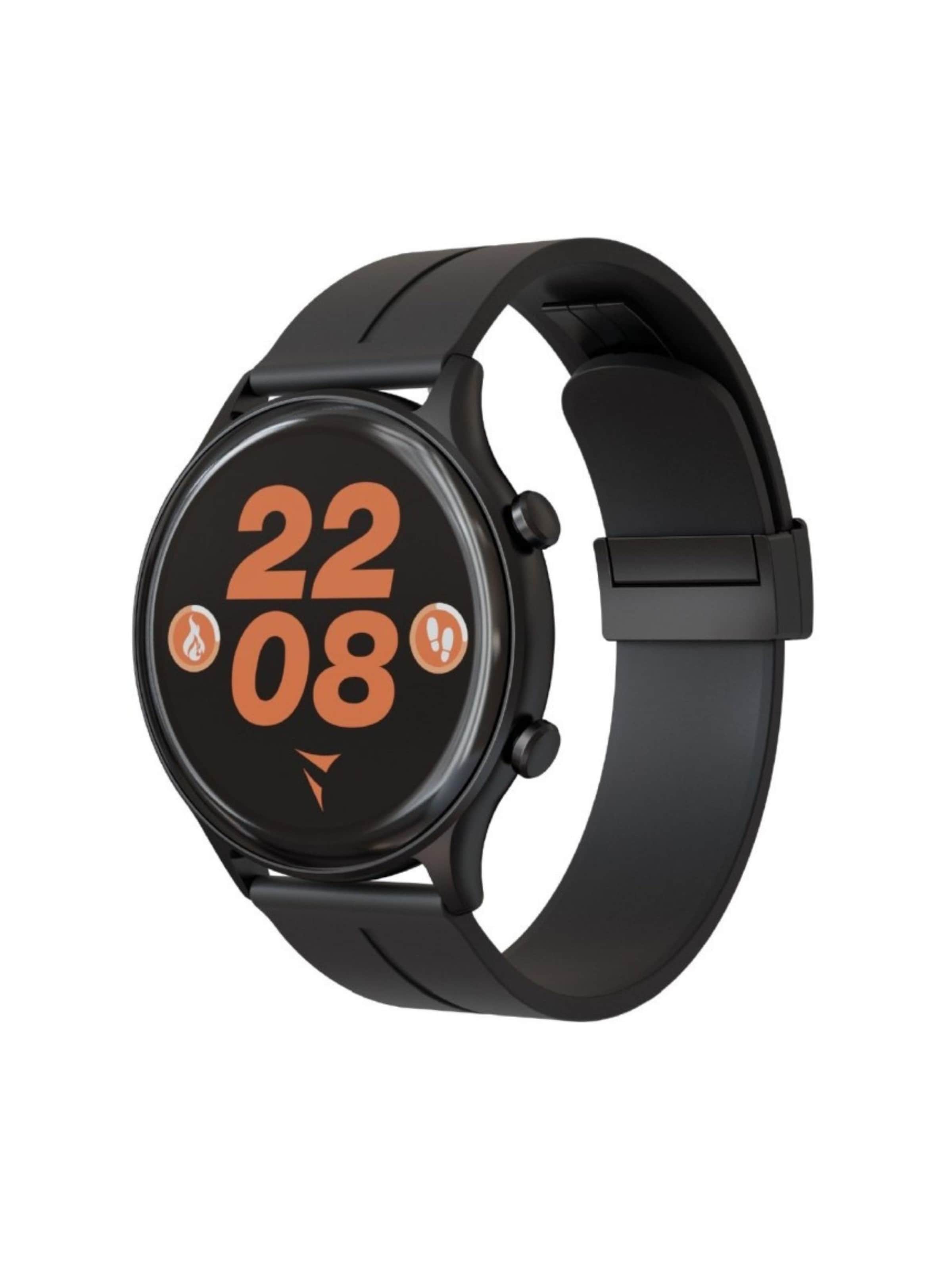 Techmade Digitaluhr 'Dynamic 2 Smartwatch - Bundle mit Kopfhörern'‌‌‌ in Schwarz