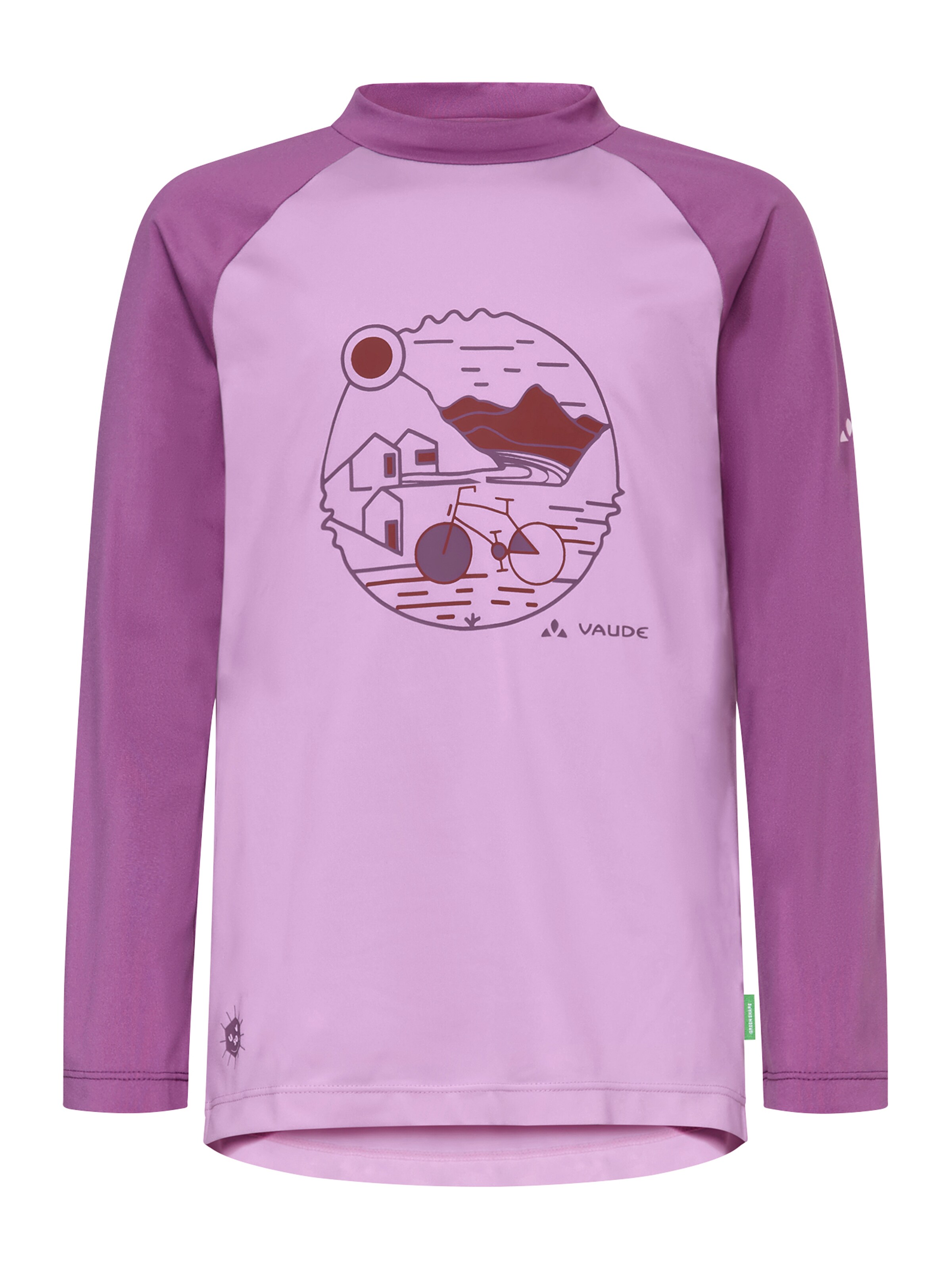 VAUDE Performance shirt 'Solaro III' in Pink: front