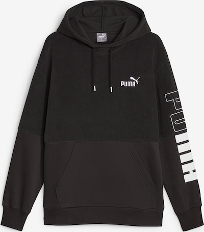 PUMA Sweatshirt de desporto em antracite / preto / branco, Vista do produto