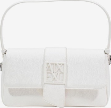 Sac bandoulière ARMANI EXCHANGE en blanc : devant