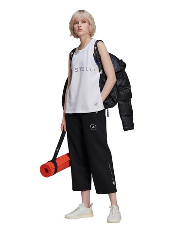 Top sportivo 'Logo' di ADIDAS BY STELLA MCCARTNEY in bianco