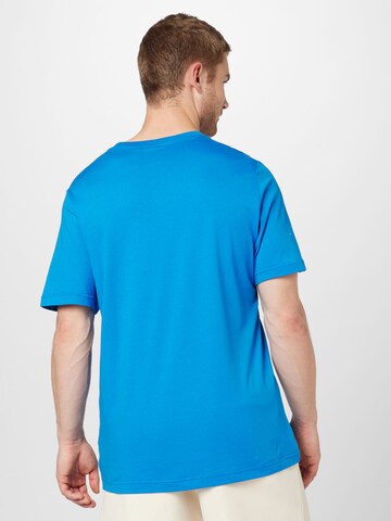 Tricou 'Trefoil Essentials' de la ADIDAS ORIGINALS pe albastru