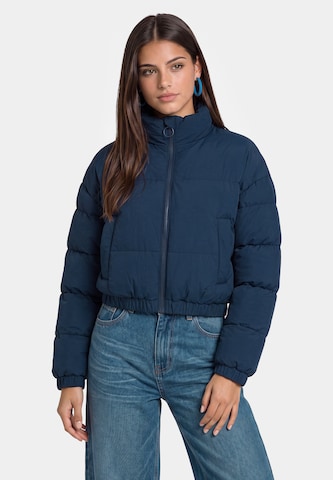 Veste d’hiver MYMO en bleu : devant