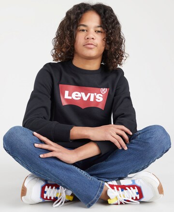 Levi's Kids Regular Fit Sweatshirt in Schwarz