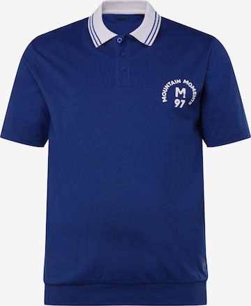 T-Shirt Men Plus en bleu : devant