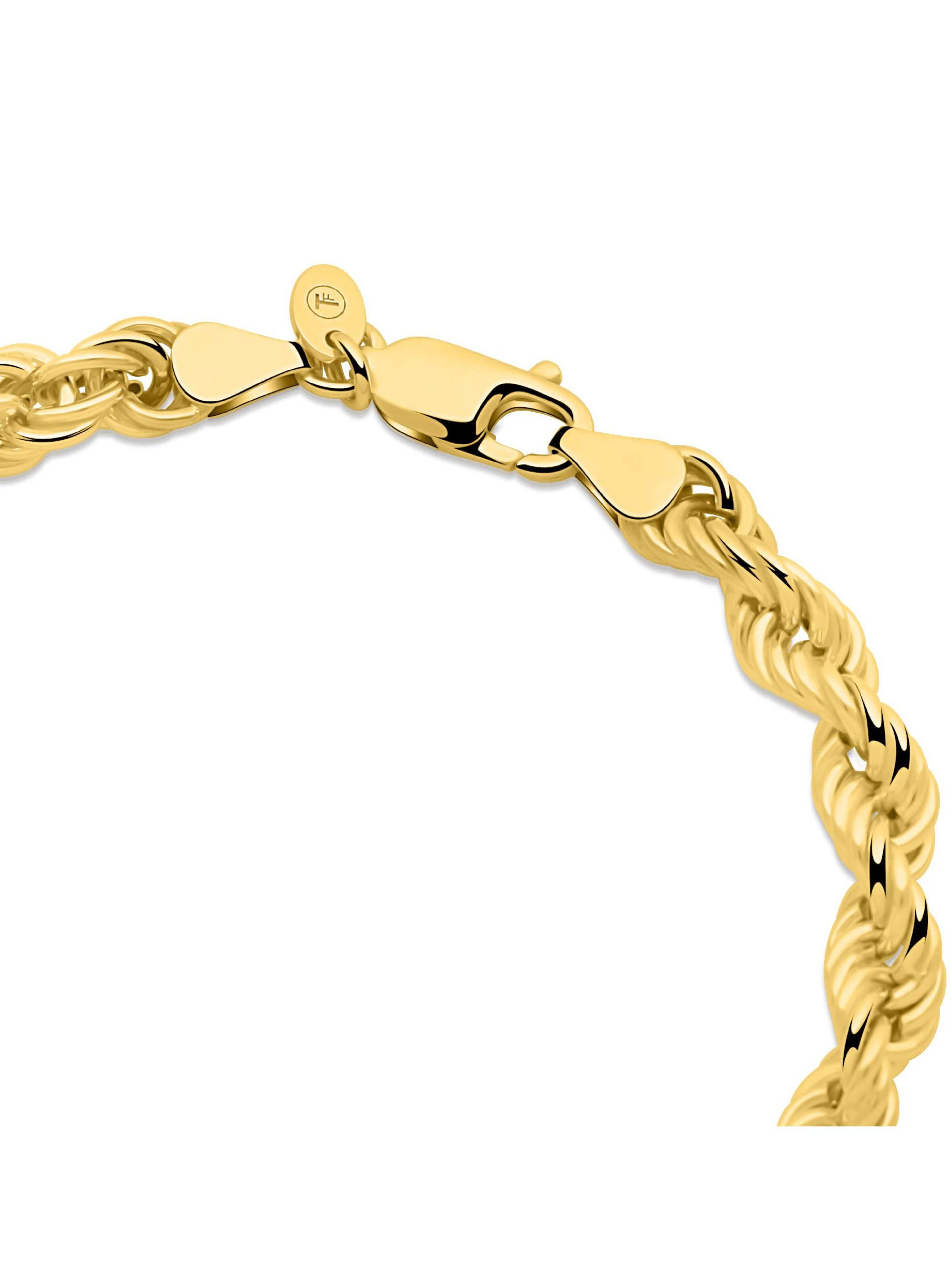 Tony Fein Armband 'Kordel'‌‌‌‌‌ in Gold