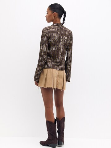 Chemisier Pull&Bear en jaune