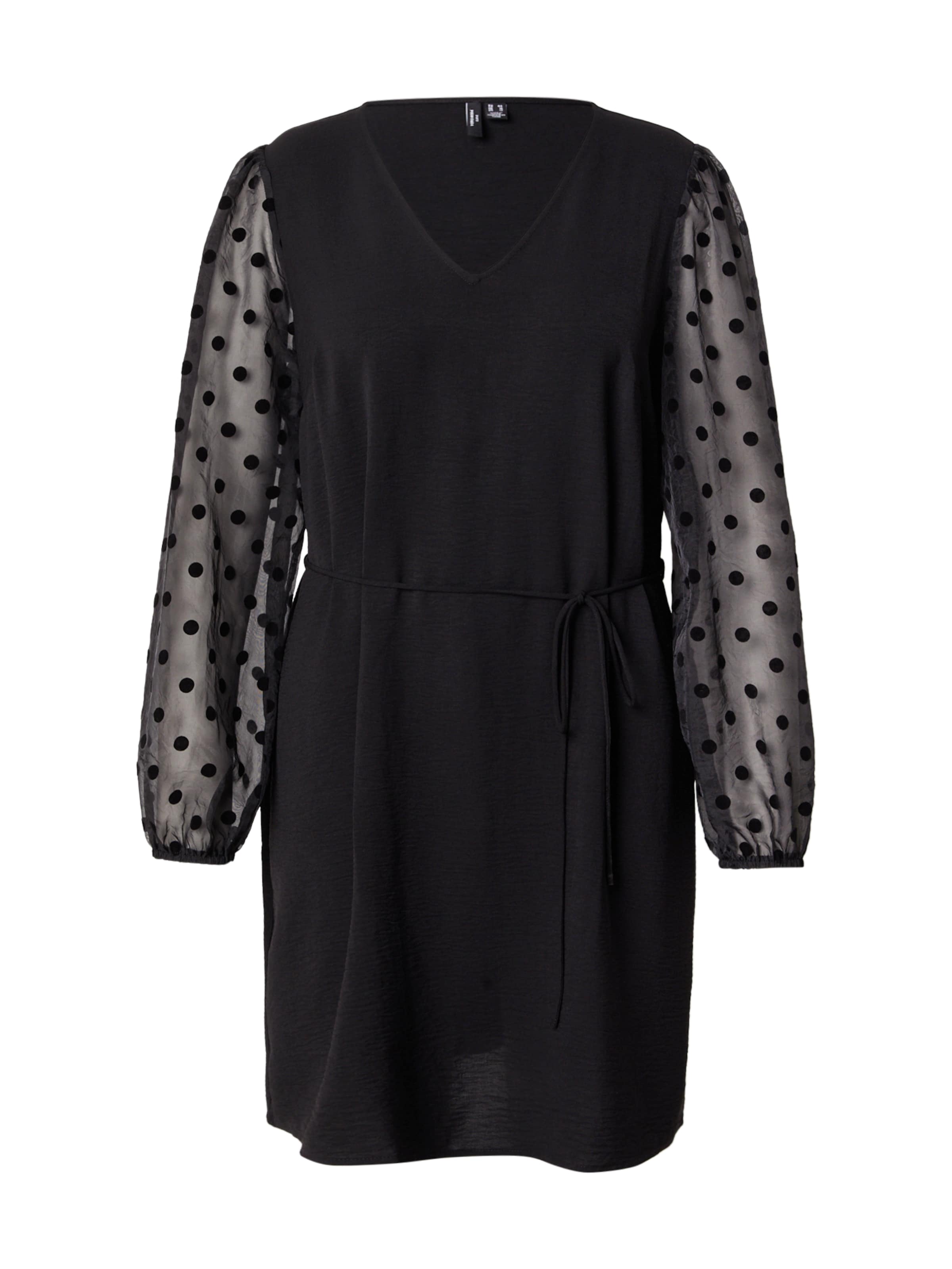 Vero Moda Curve Obleka 'VMCalva' | črna barva: sprednja stran