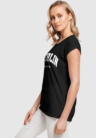 Merchcode Shirt 'Berlin' in Zwart