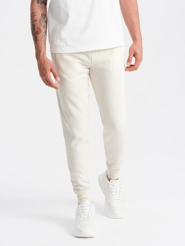 Ombre Regular Sports trousers in Beige