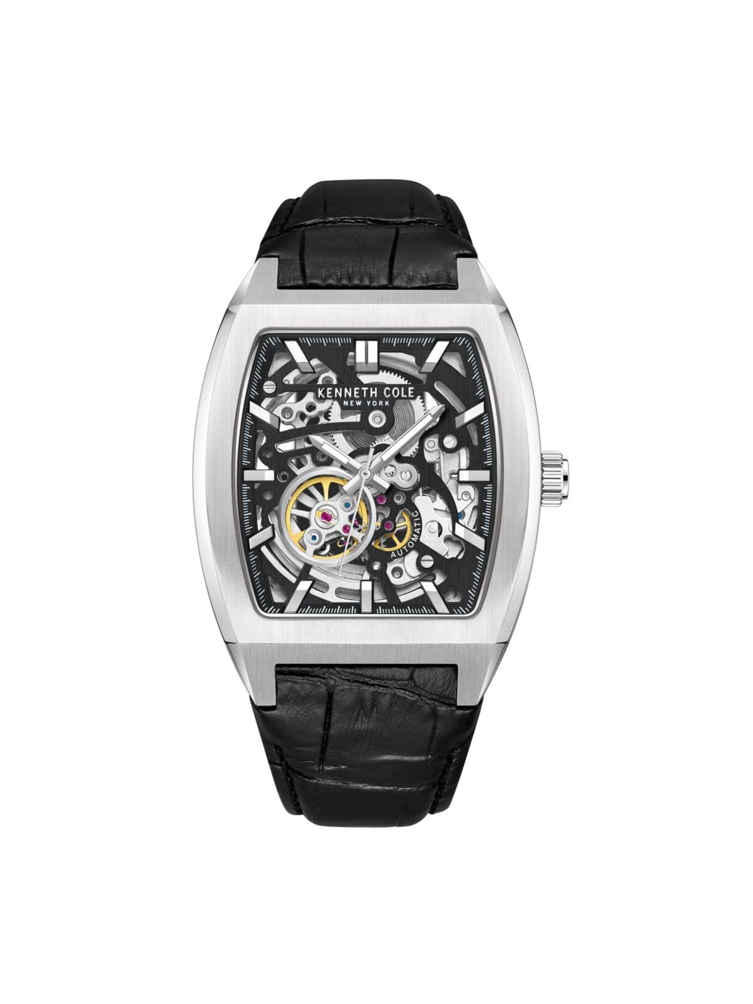 Montre à affichage analogique Kenneth Cole en noir : devant