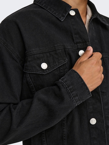 Giacca di mezza stagione 'ONSJUST' di Only & Sons in nero