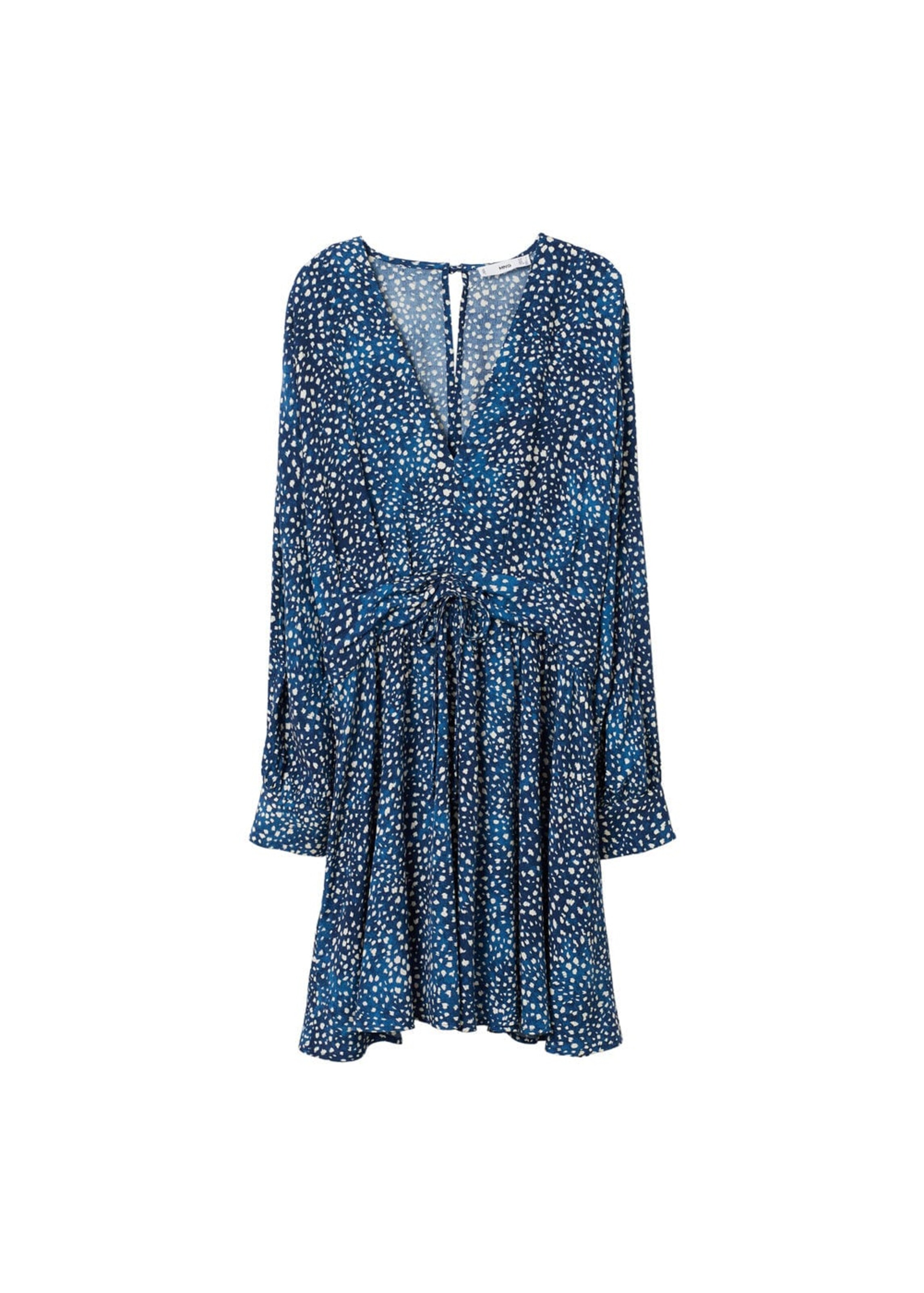 MANGO Jurk 'Jules' in Blauw: voorkant