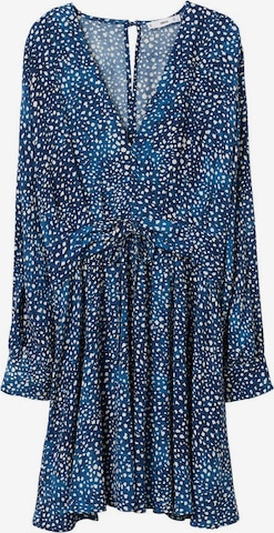 Robe 'Jules' MANGO en bleu : devant