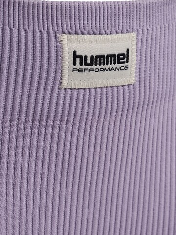 Hummel Slimfit Sportsbukser i lilla