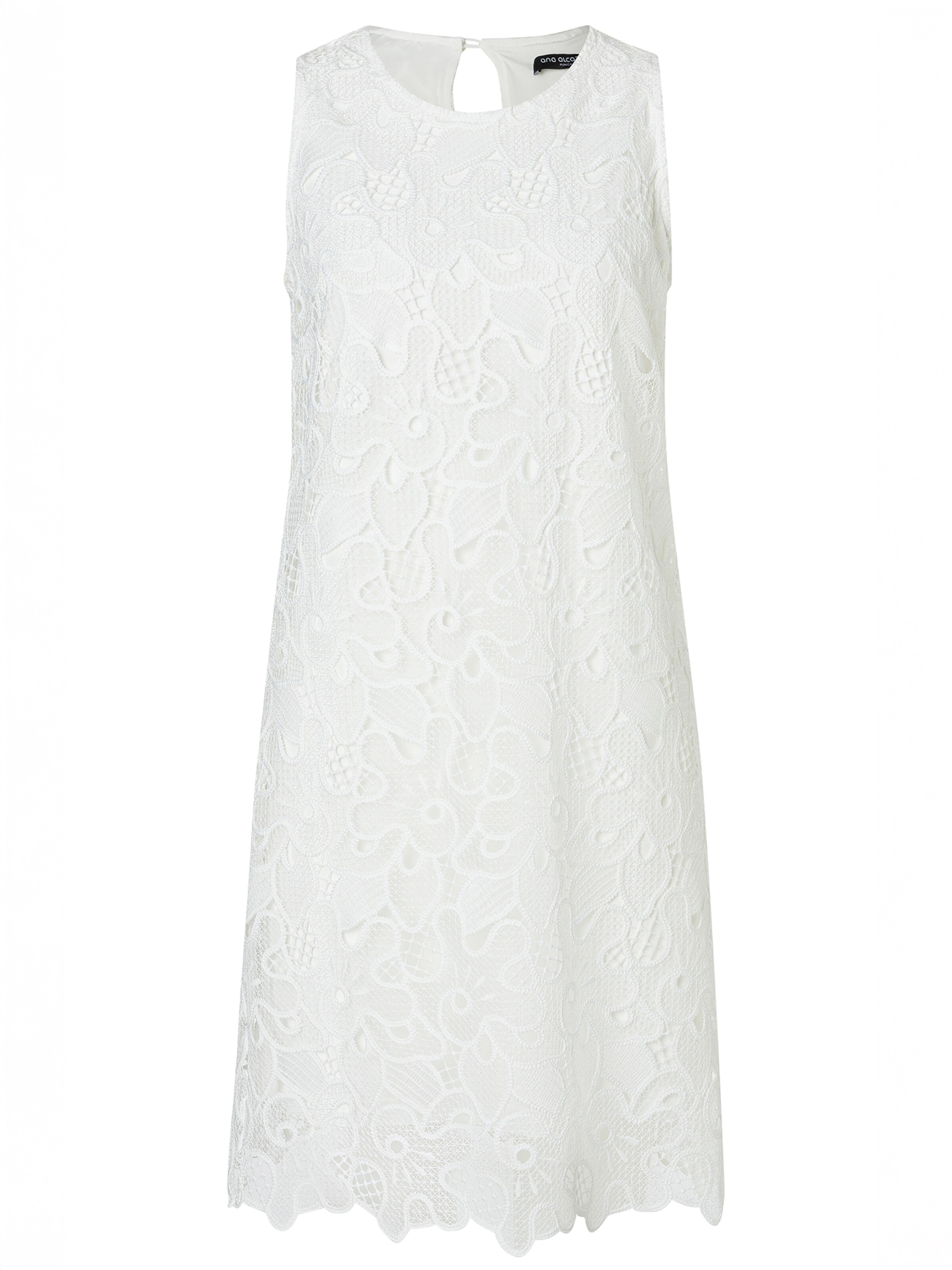 Ana Alcazar Kleid in weiß, Produktansicht