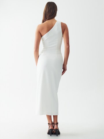 Calli Sukienka koktajlowa 'HAZLE' w kolorze biały: tył